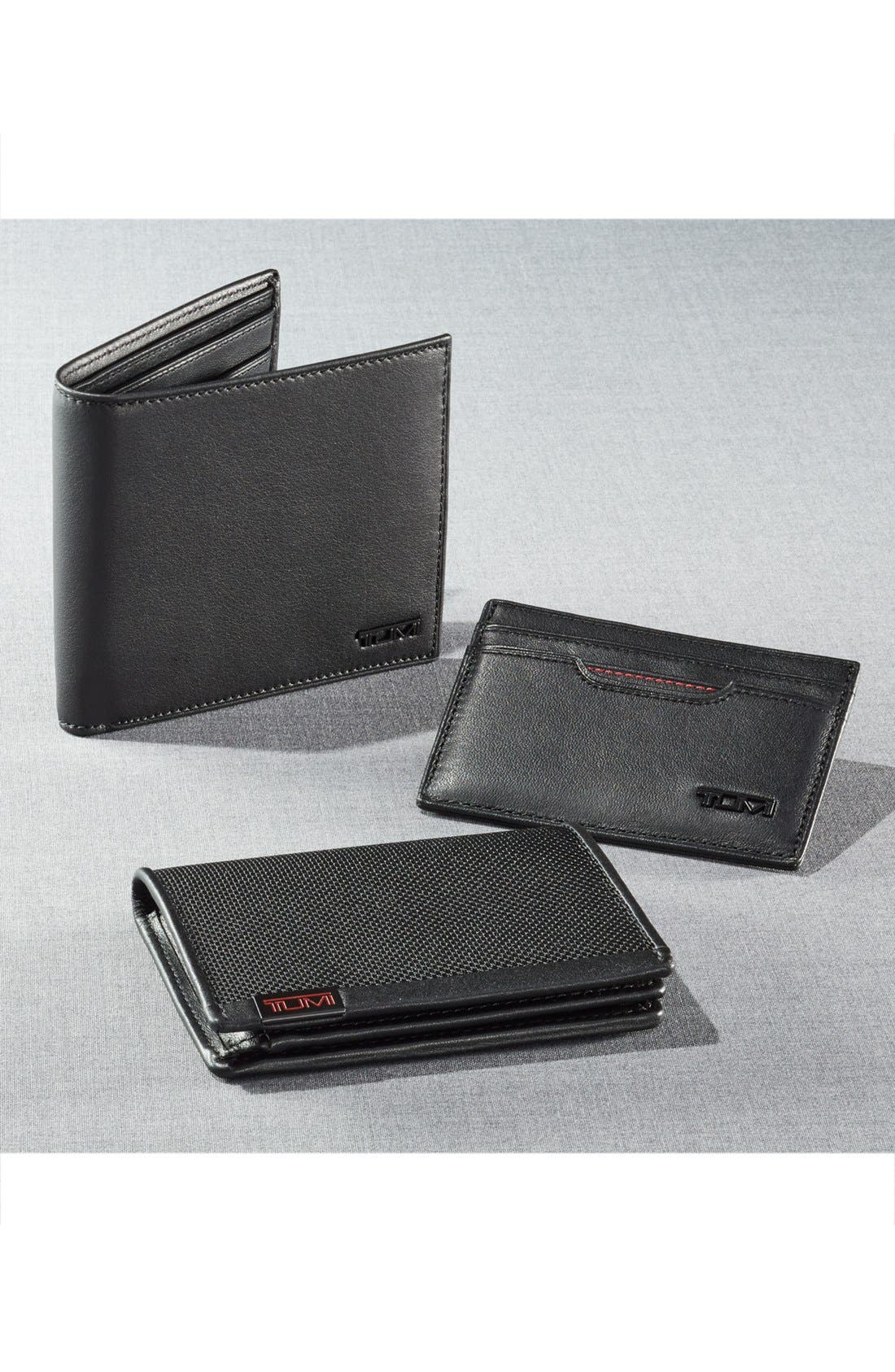 Tumi Id Lock Money Clip Card Case